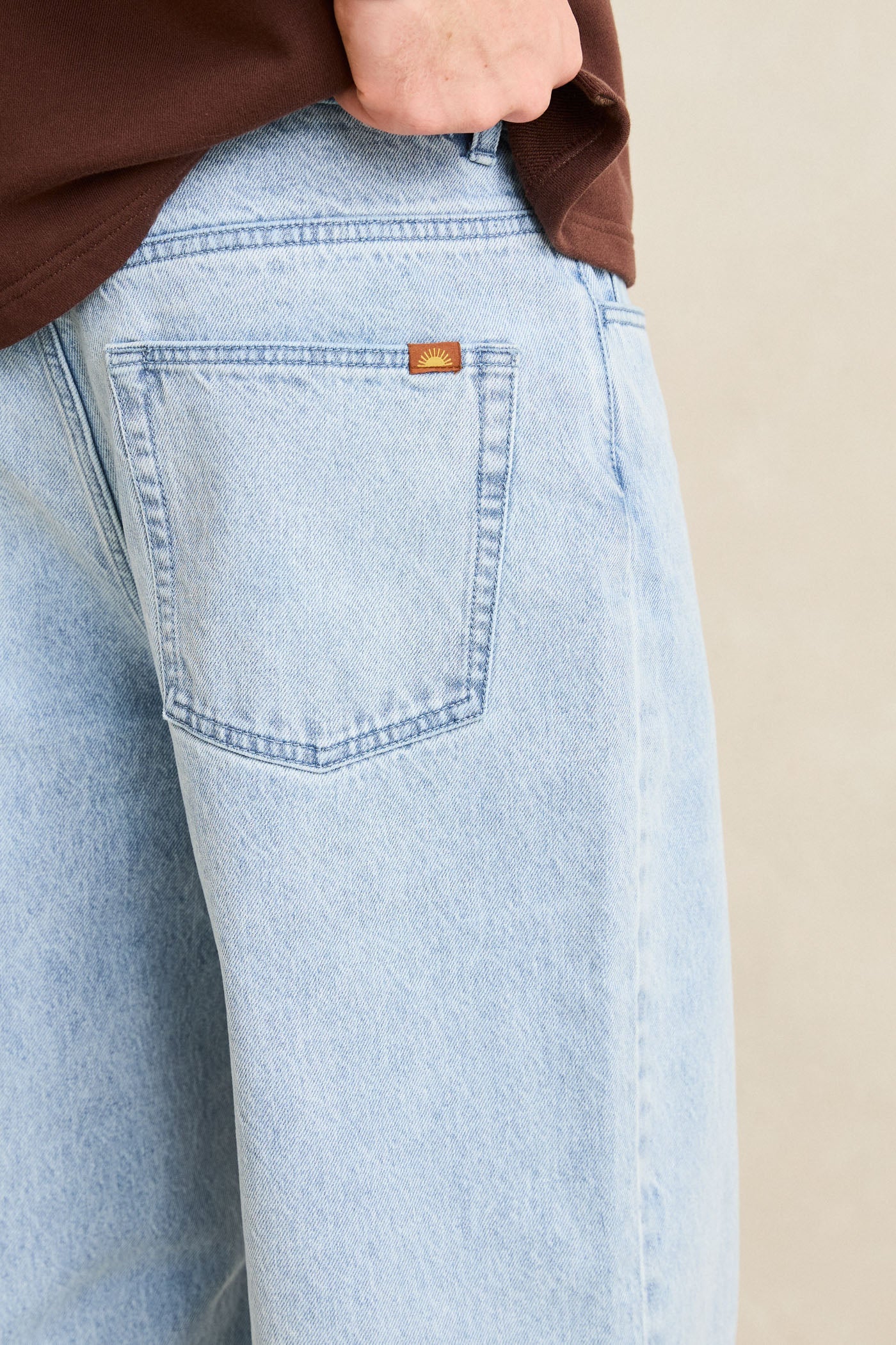 Relaxed Heavywash Jean Light Blue Light Blue - Image 3