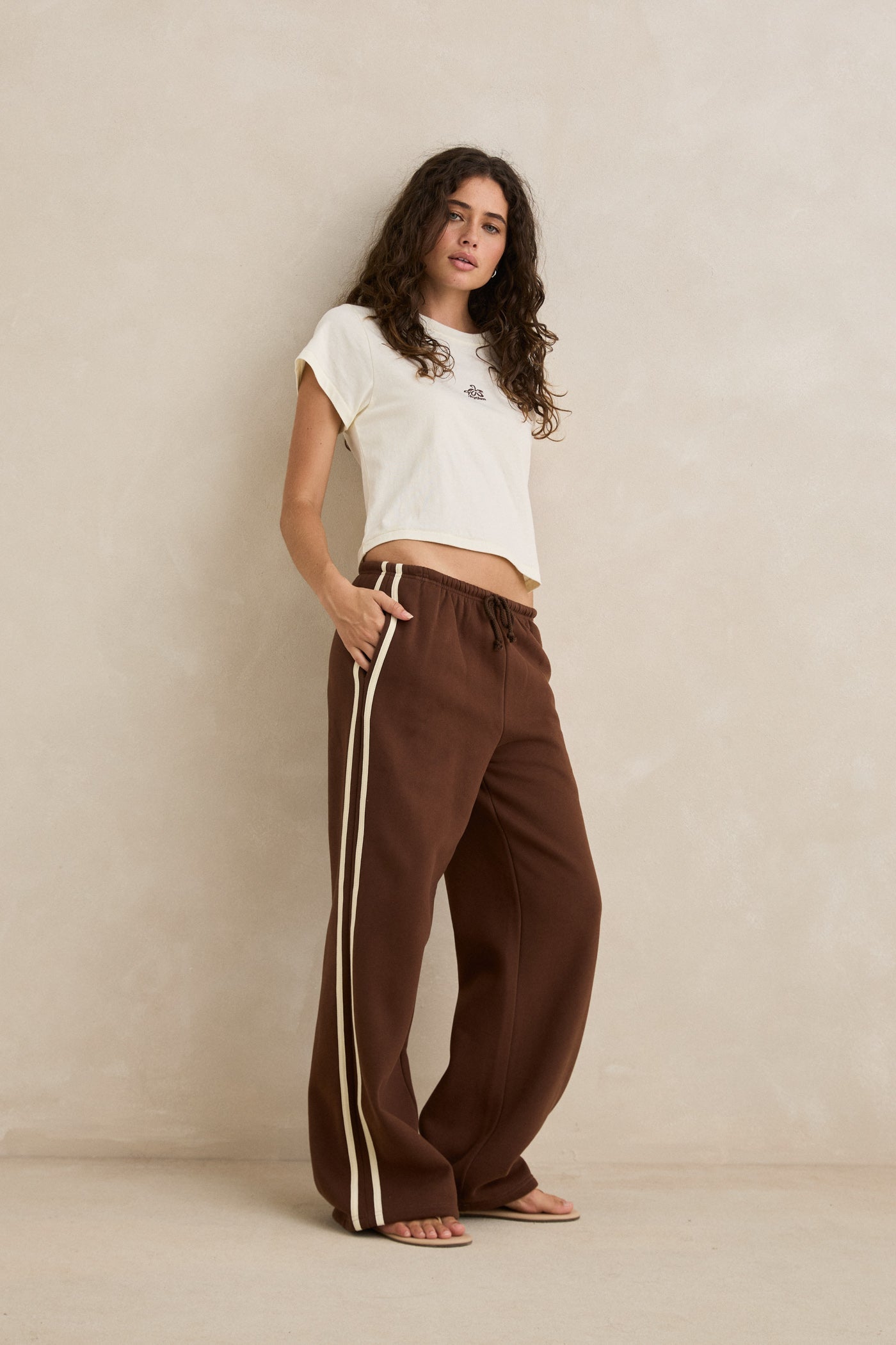 Flur Printed Tee Cream Cream - Image 5