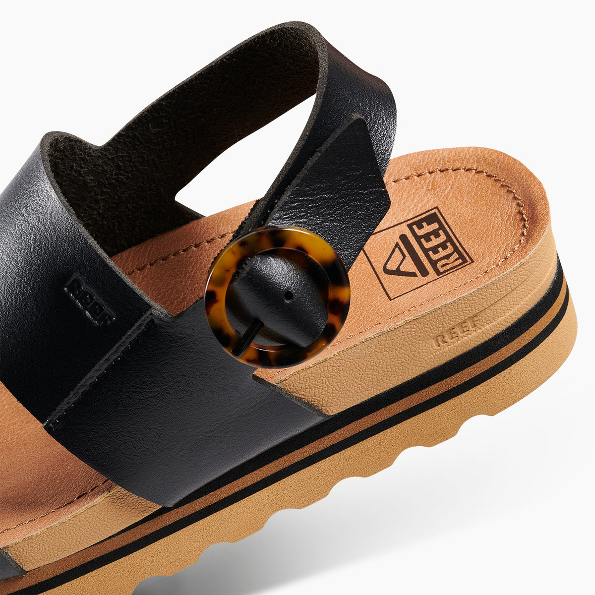 Vista Hi Buckle Black / Tan - Image 6