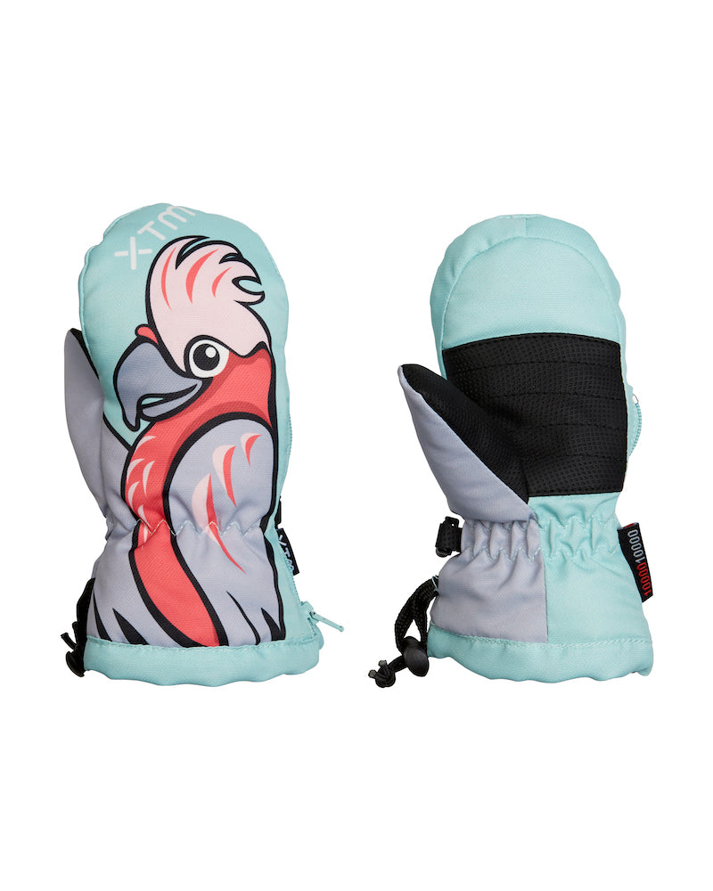 Totally Wild II Kids Snow Mittens 0-4 years - Blue Penguin