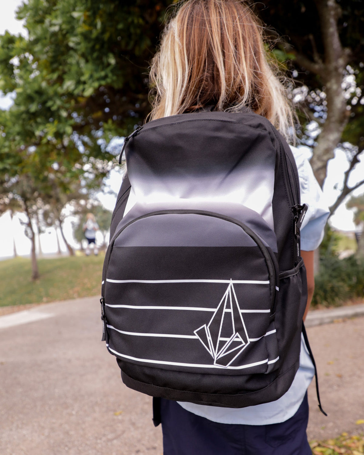 Mens Stone Attack Back Pack Blackout - Image 1