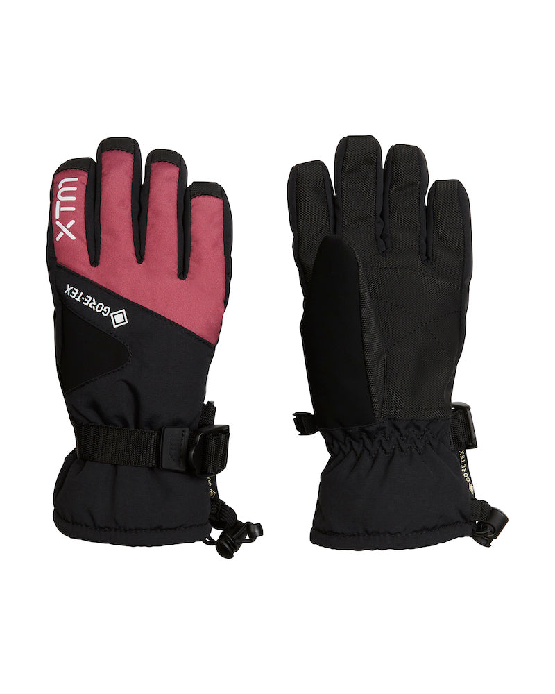 Kids Whistler II Ski Glove Dark Mauve - Image 1