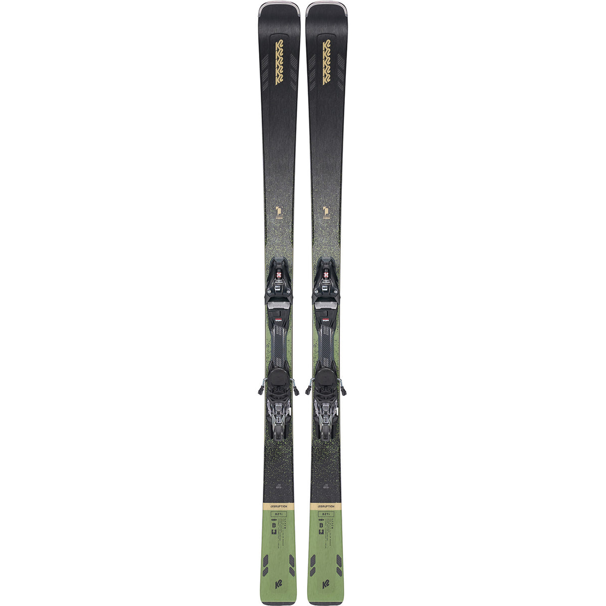 Disruption 82Ti Skis w/ MXC12 Bindings