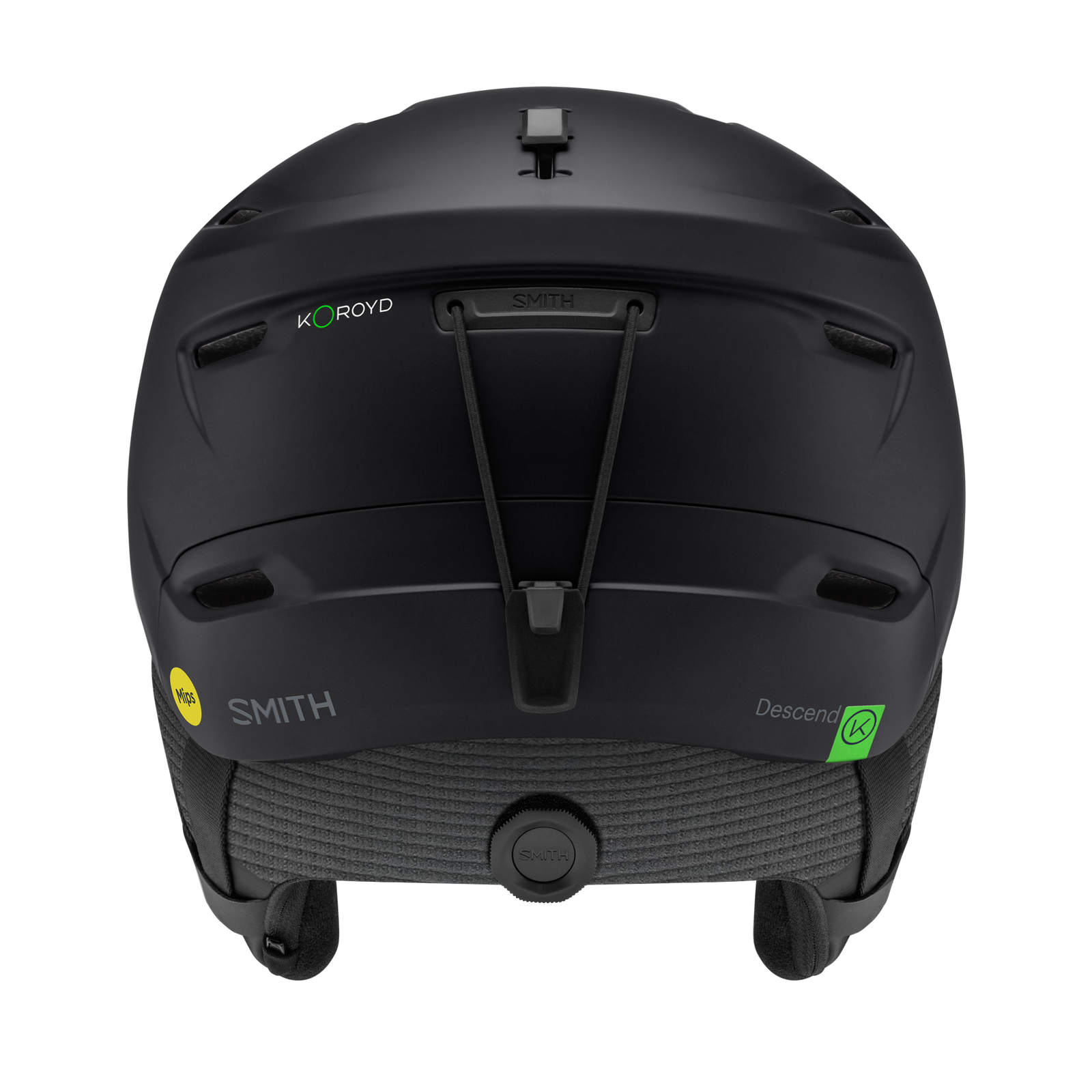 Descend Mips Round Contour Fit Snow Helmet