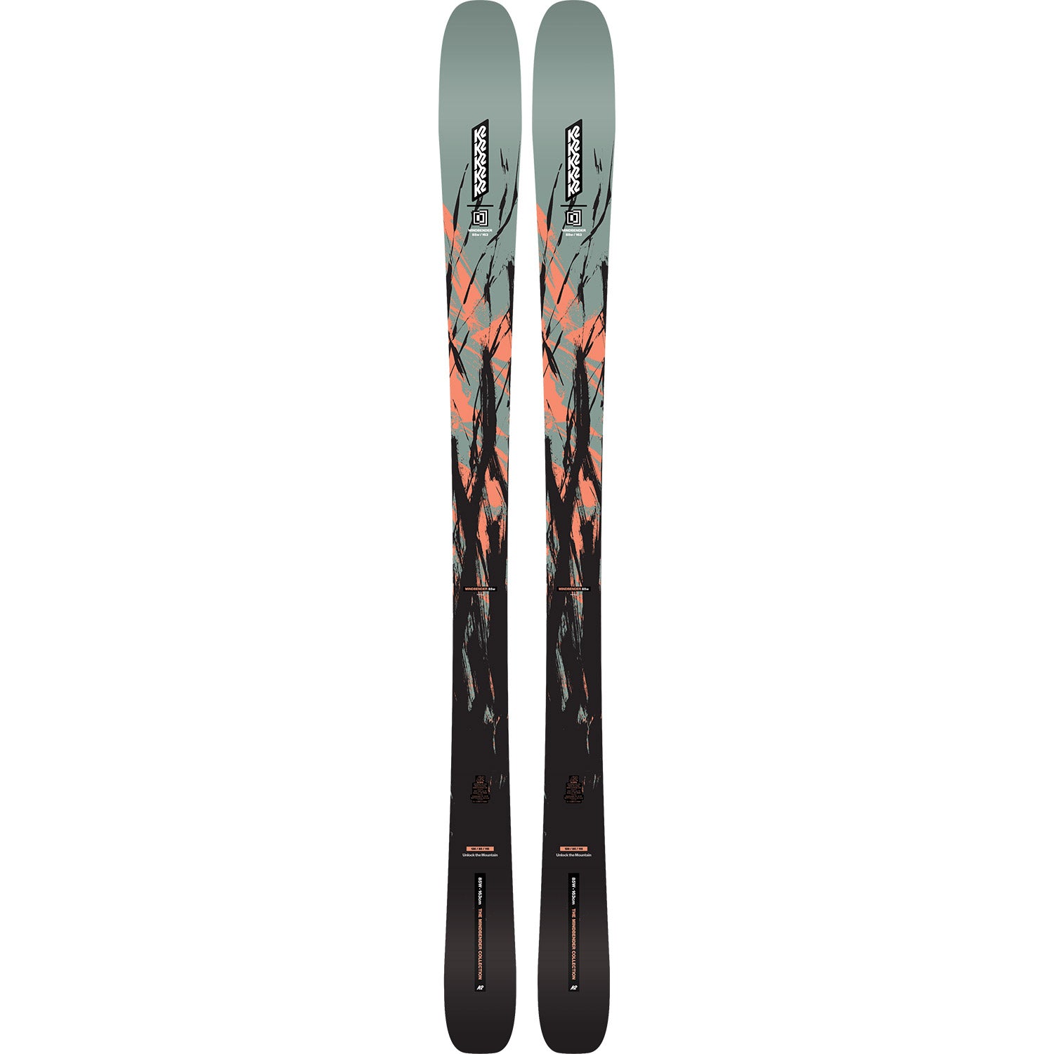Womens Mindbender 85 Skis w/ M3 10 Bindings