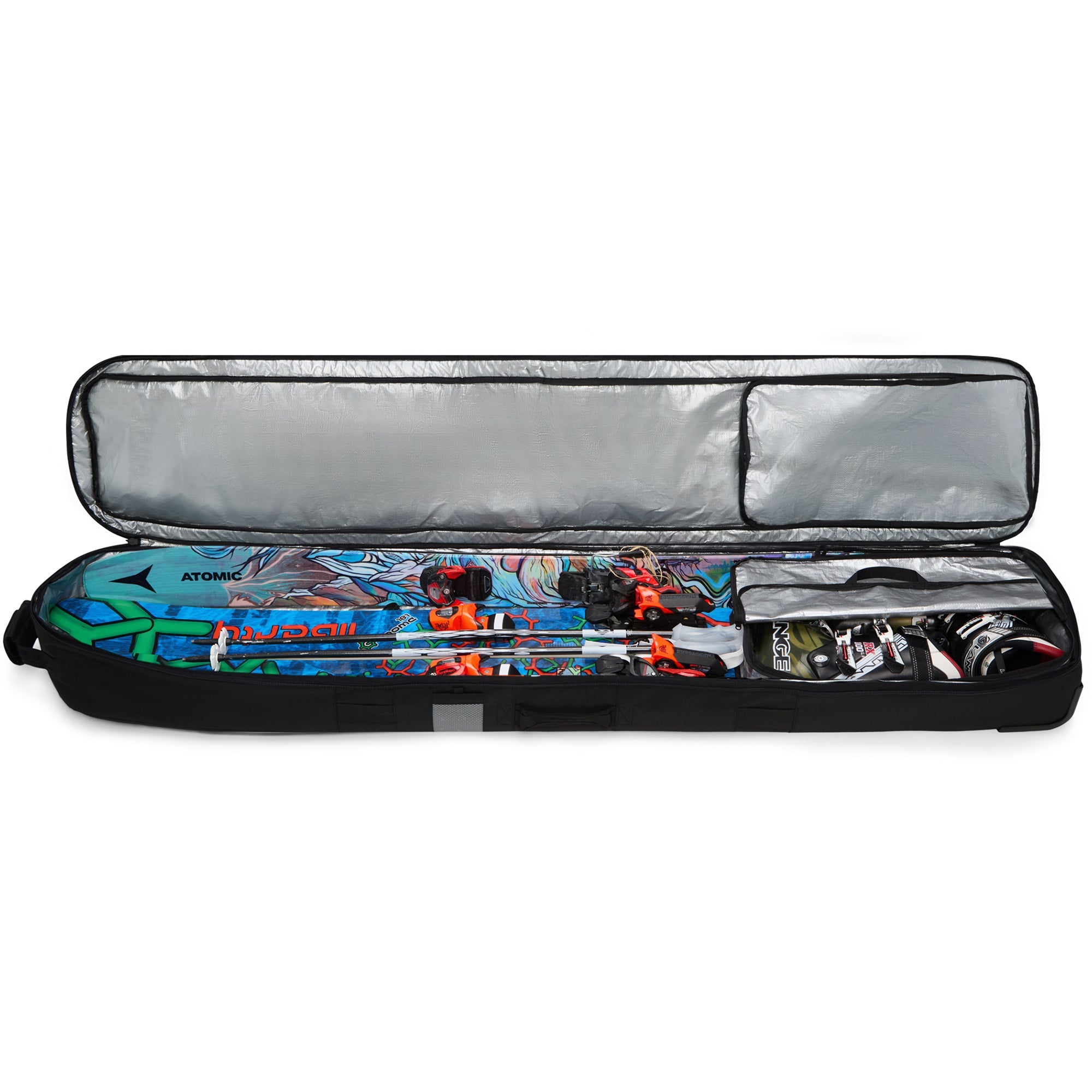 スノーボード DAKINE FALL LINE ROLLER BAG 190cm Dakine Fall Line Ski Roller Bag - Auski Australia