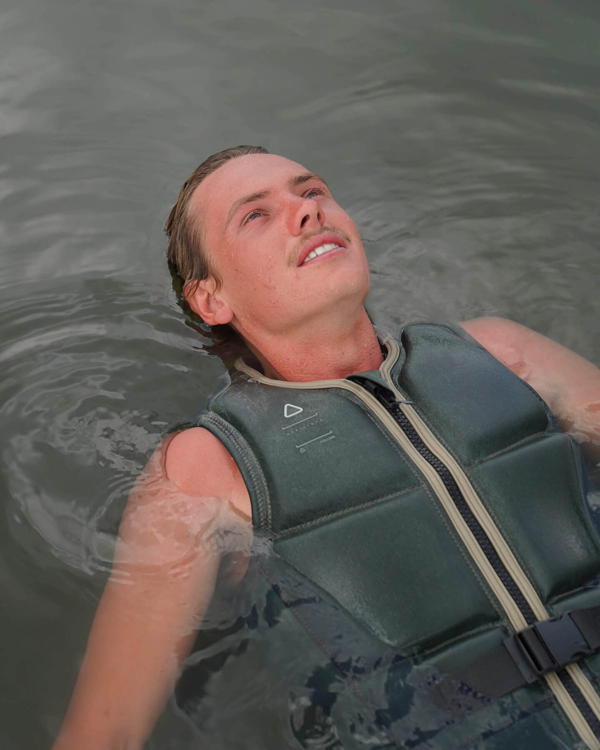 Mens Affiliate Life Jacket Olive - Image 5