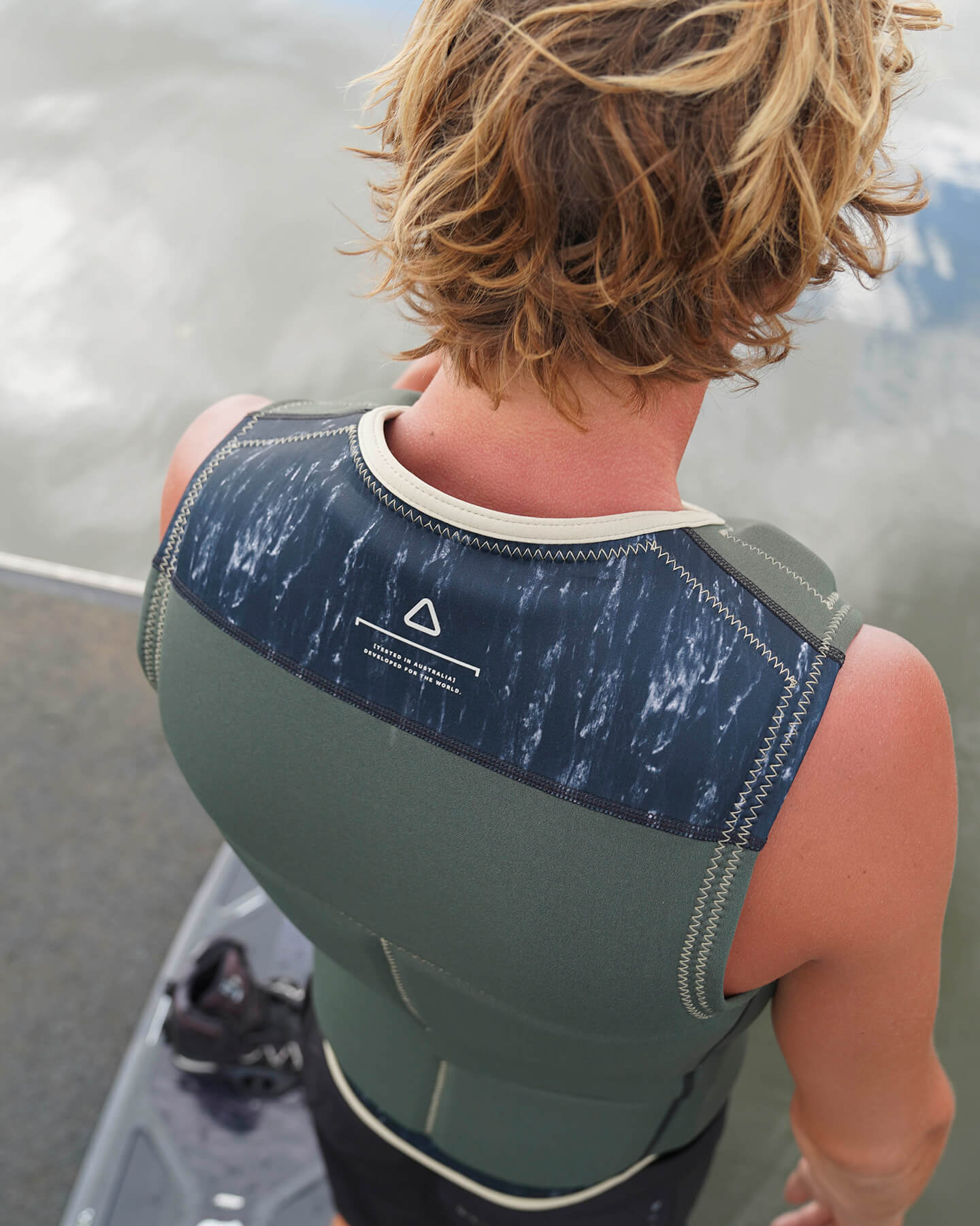 Mens Affiliate Life Jacket Olive - Image 7
