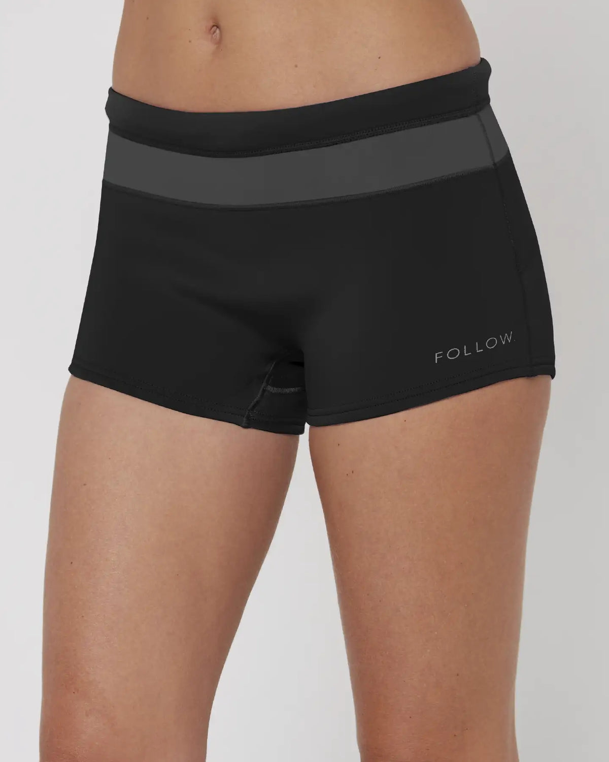 Womens Wetsuit Shorts Black - Image 1