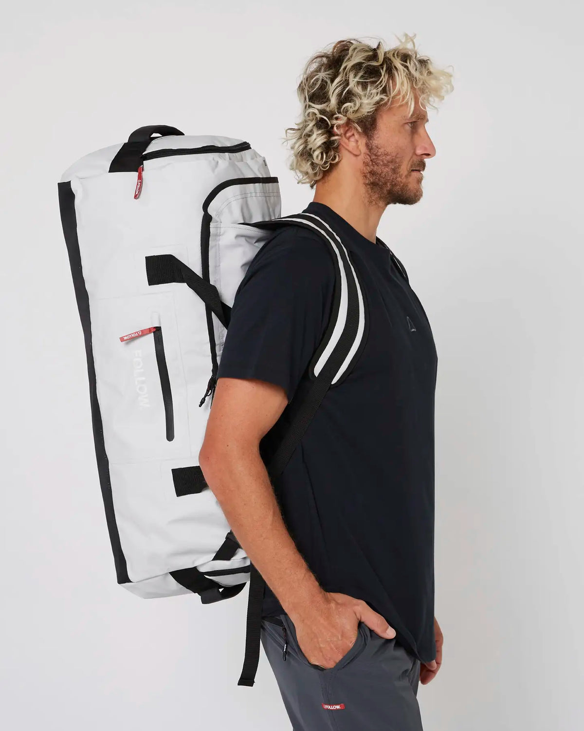 Life Duffel Bag Light Grey - Image 4