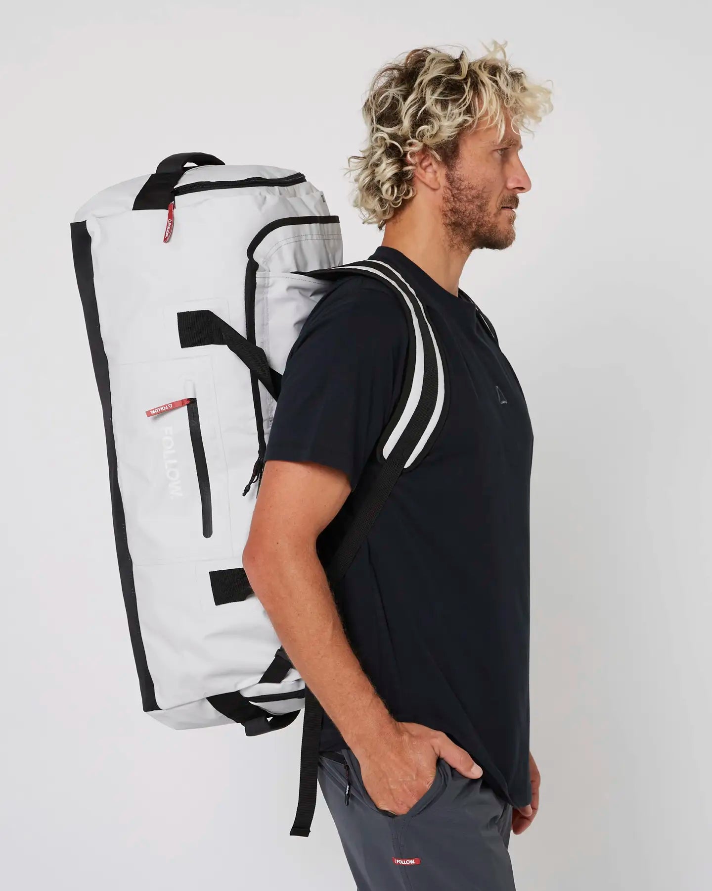 Life Duffel Bag Light Grey - Image 4