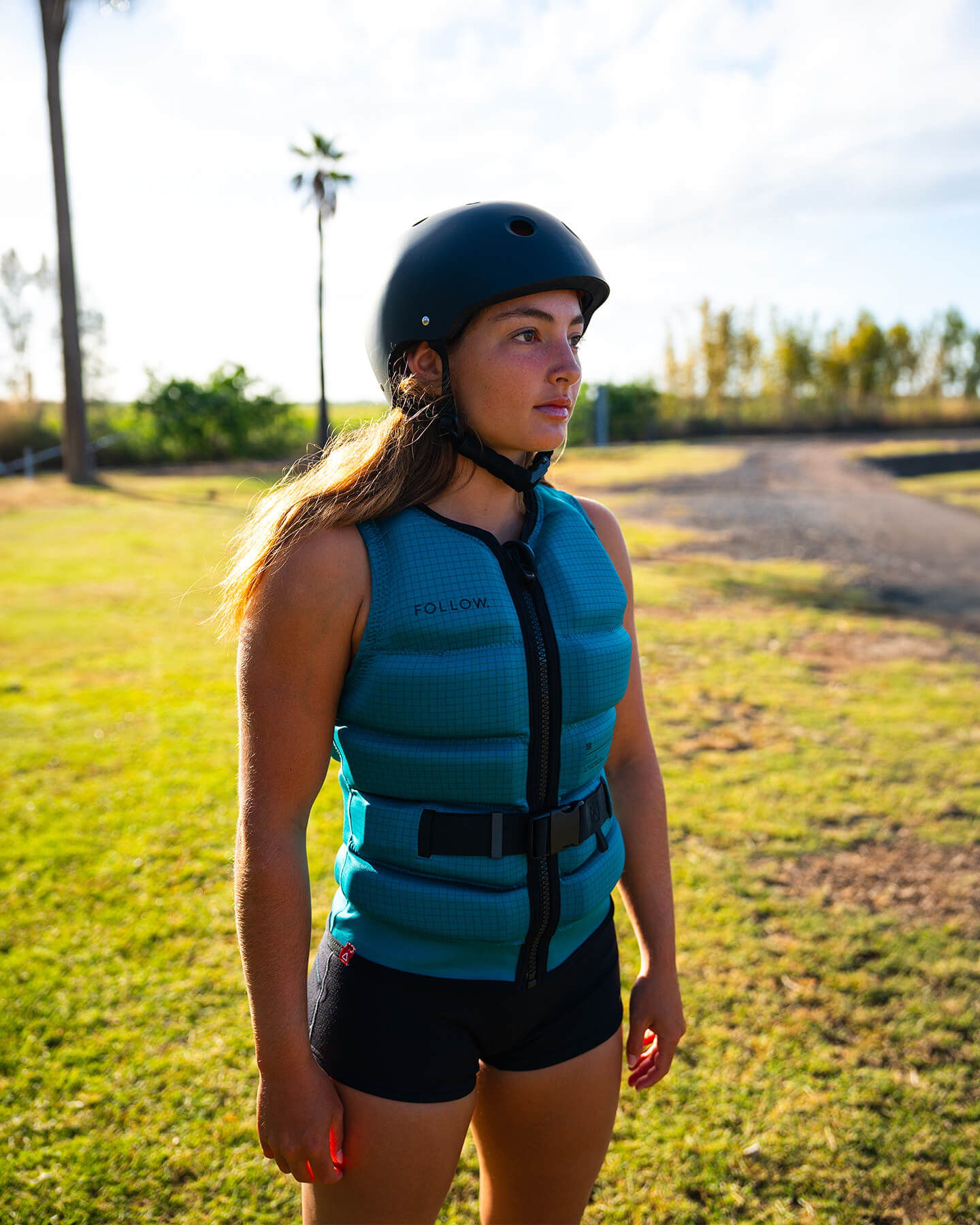 Womens P1 Traction Life Jacket Emerald - Image 6