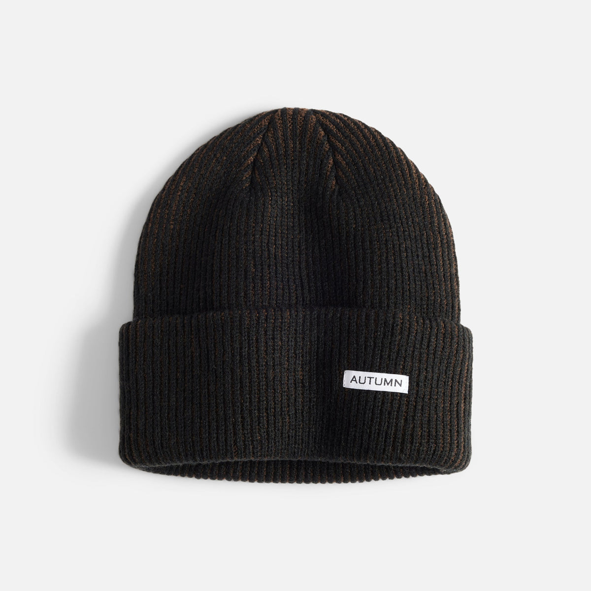 Mens Cord Beanie Cacao - Image 2