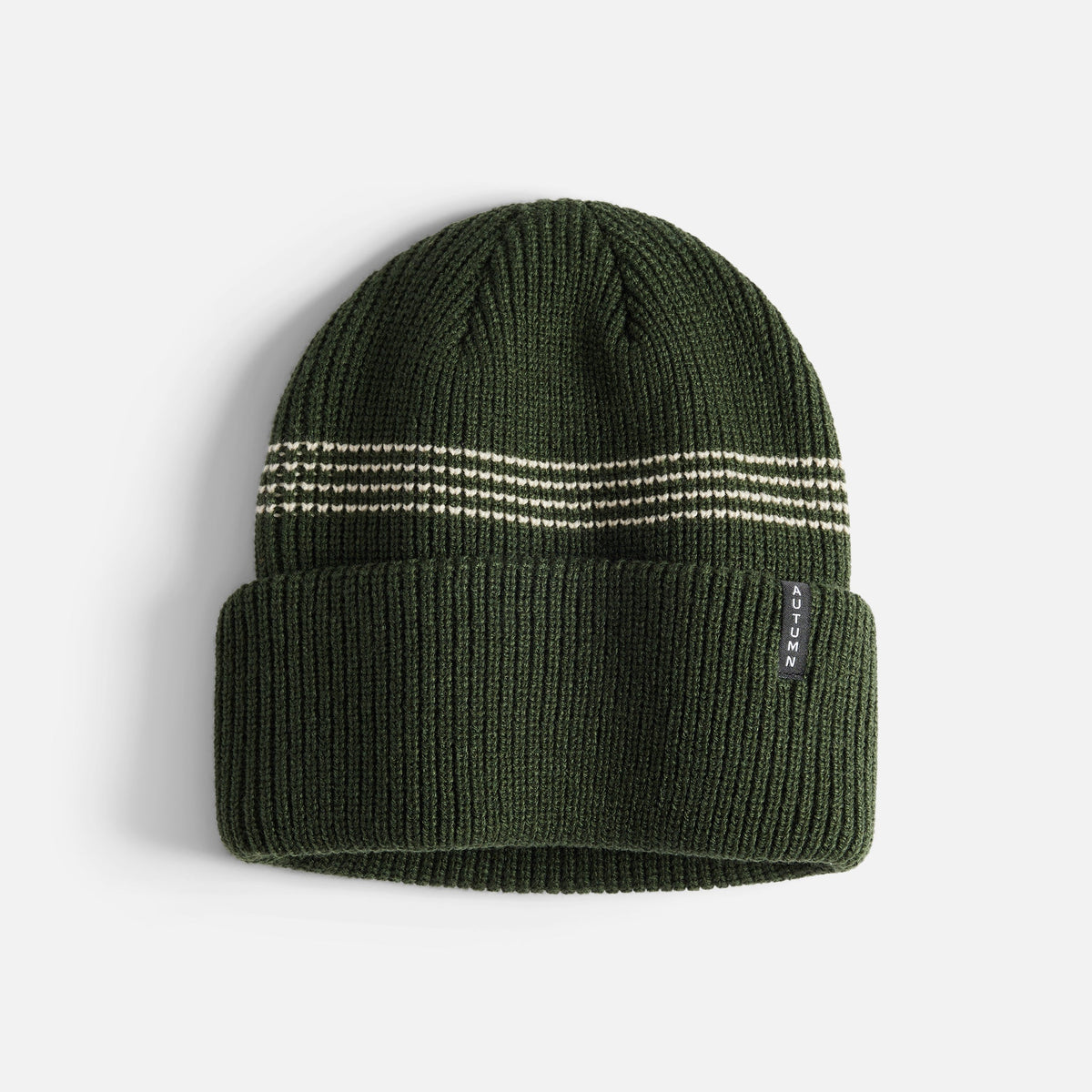 Mens Mini Stripe Beanie Sycamore - Image 2