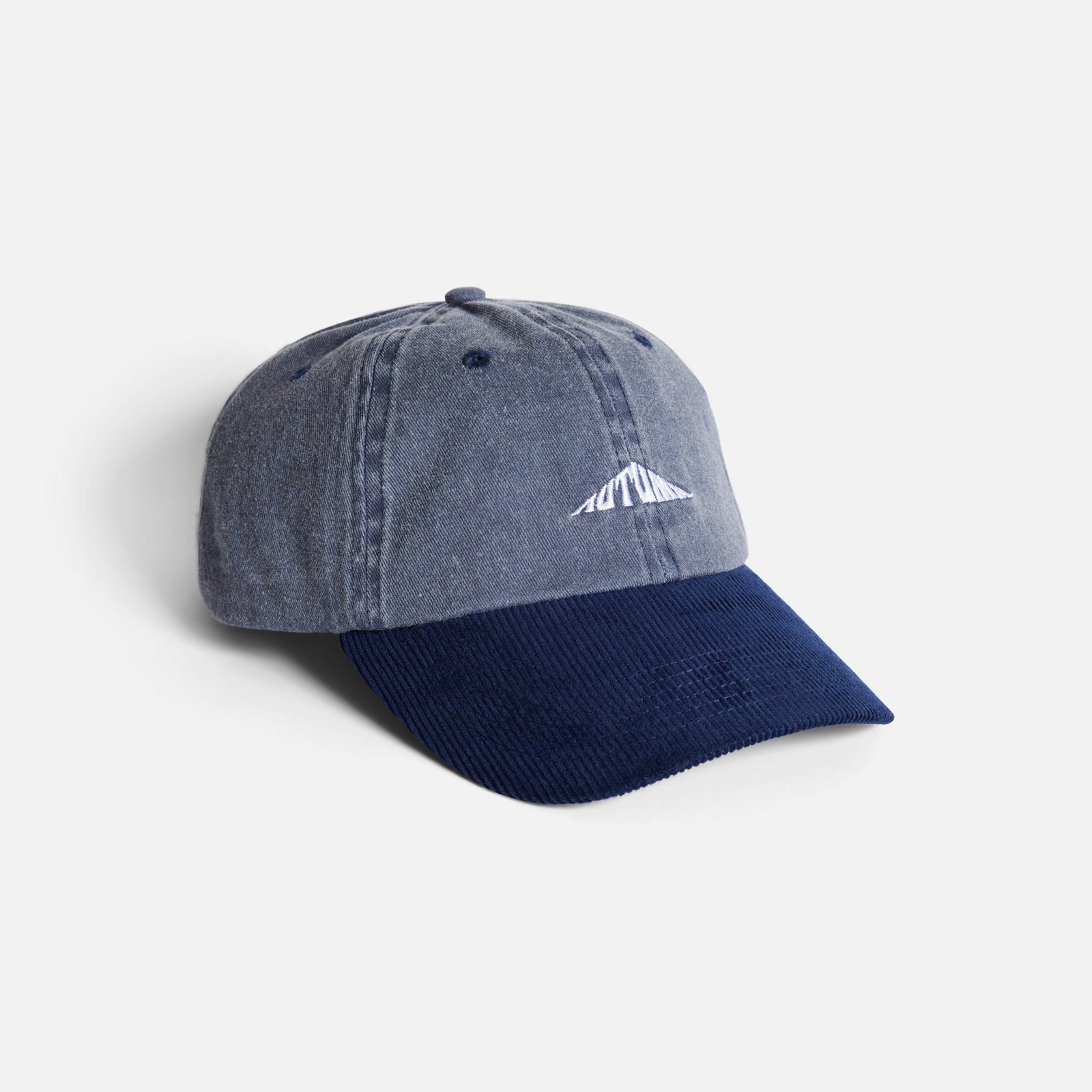 Mens Prewashed Canvas Strapback Beanie Navy - Image 4