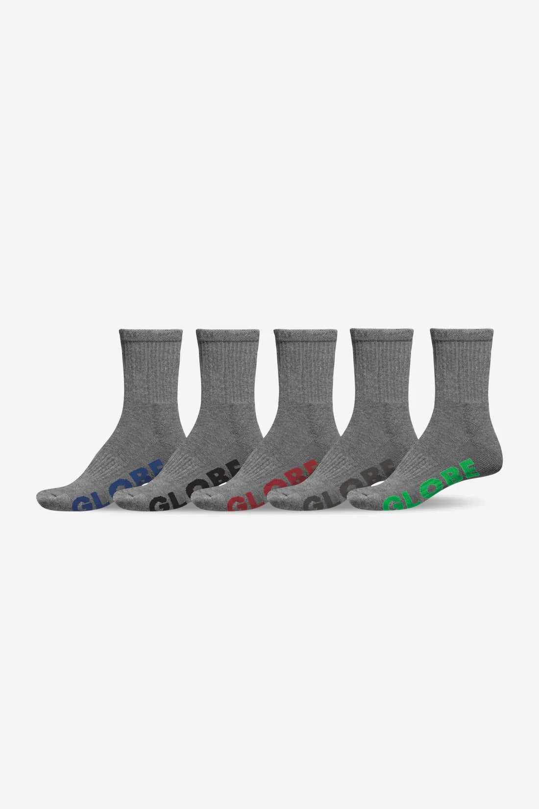 Boys Stealth Crew Sock 5pk 