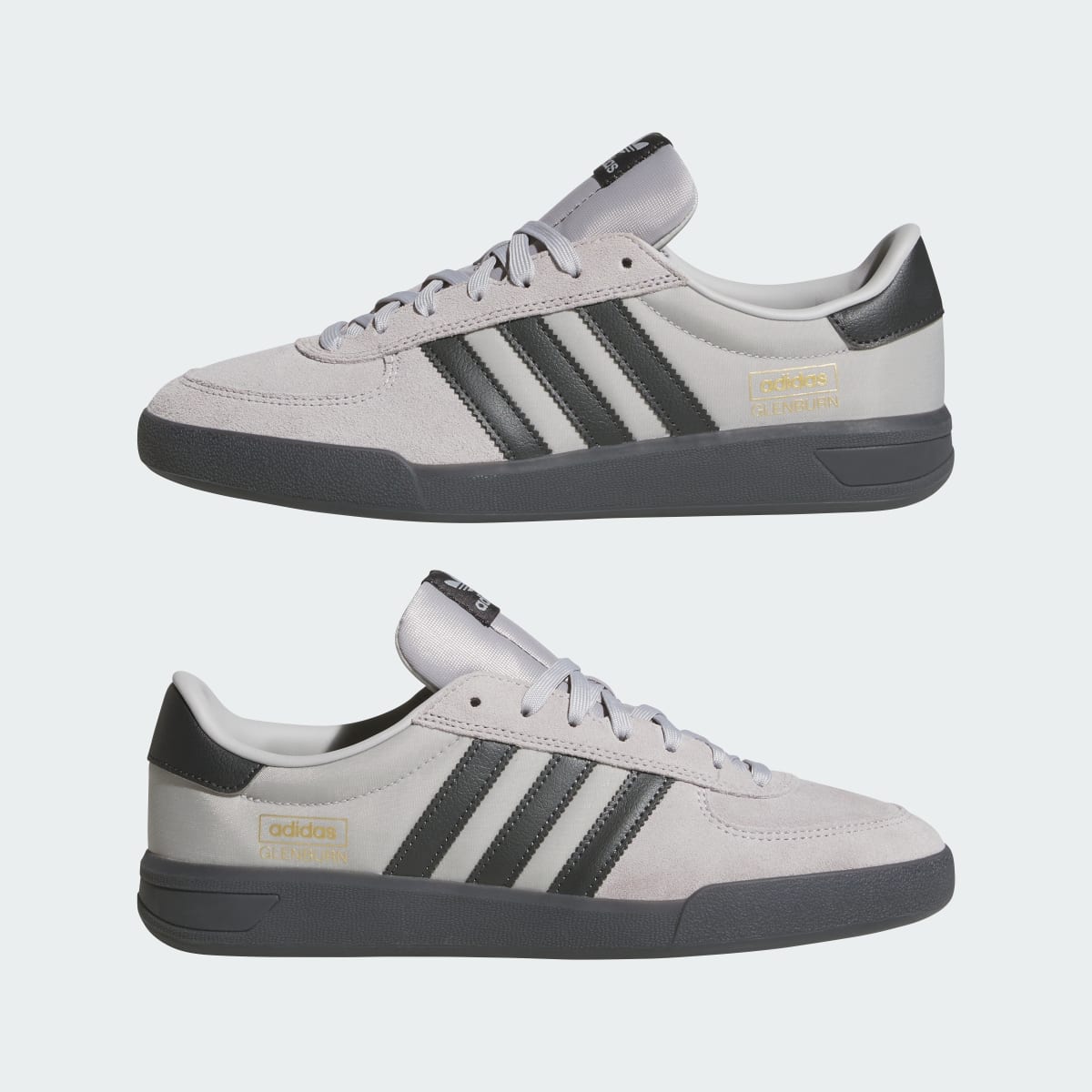 Glenburn Shoes Grey Two / Carbon / Blue Bird - Image 8