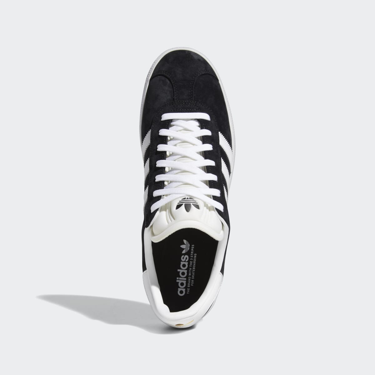 Gazelle Adv Shoes Core Black / Cloud White / Gold Metallic - Image 2
