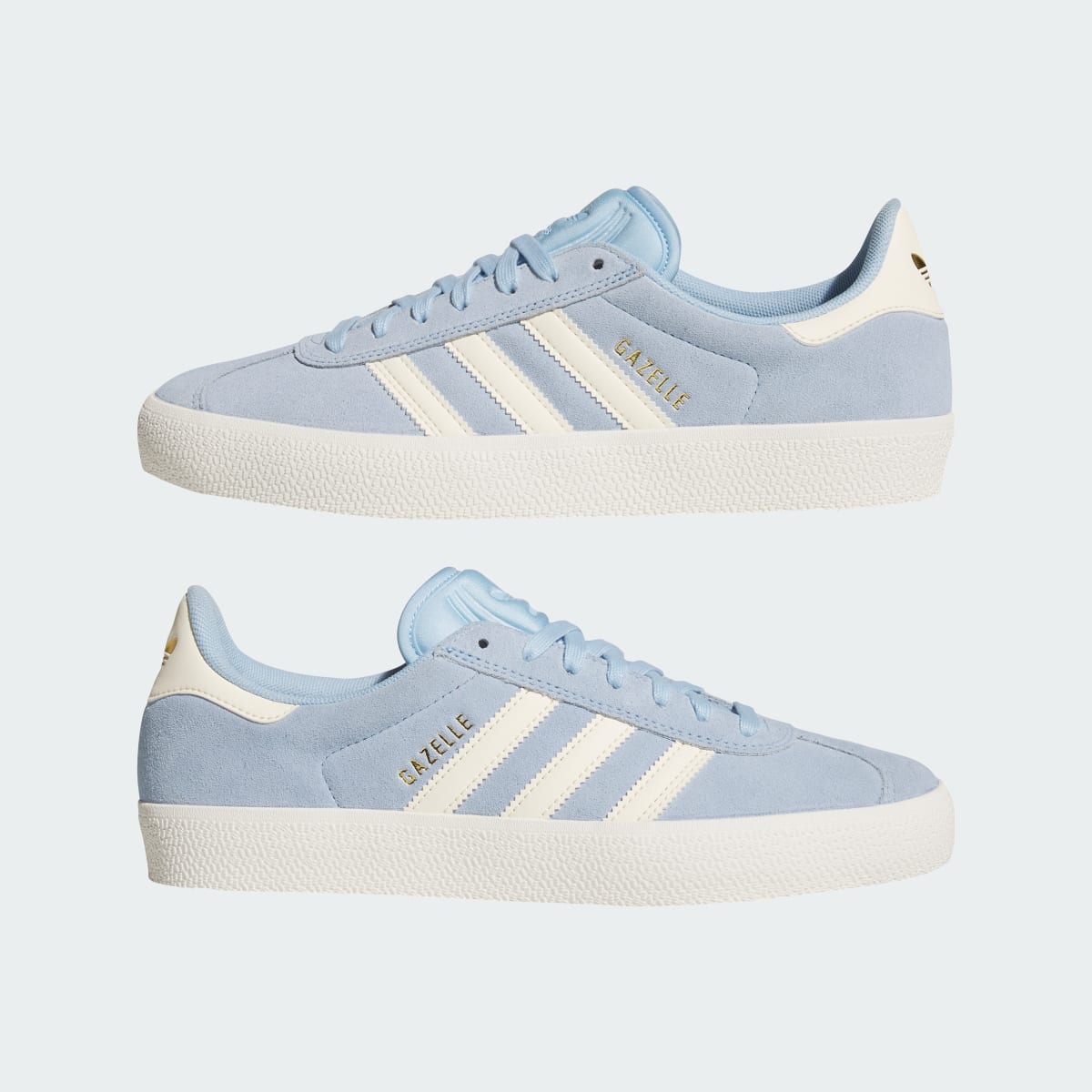 Gazelle Adv Shoes Clear Sky / Cream White / Chalk White - Image 7