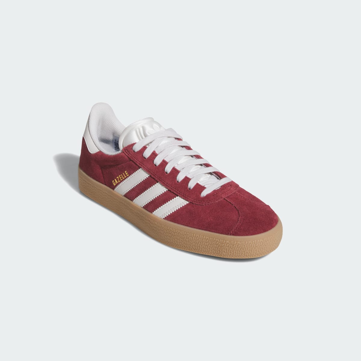Gazelle Adv Shoes Shadow Red / Crystal White / Gold Metallic - Image 5