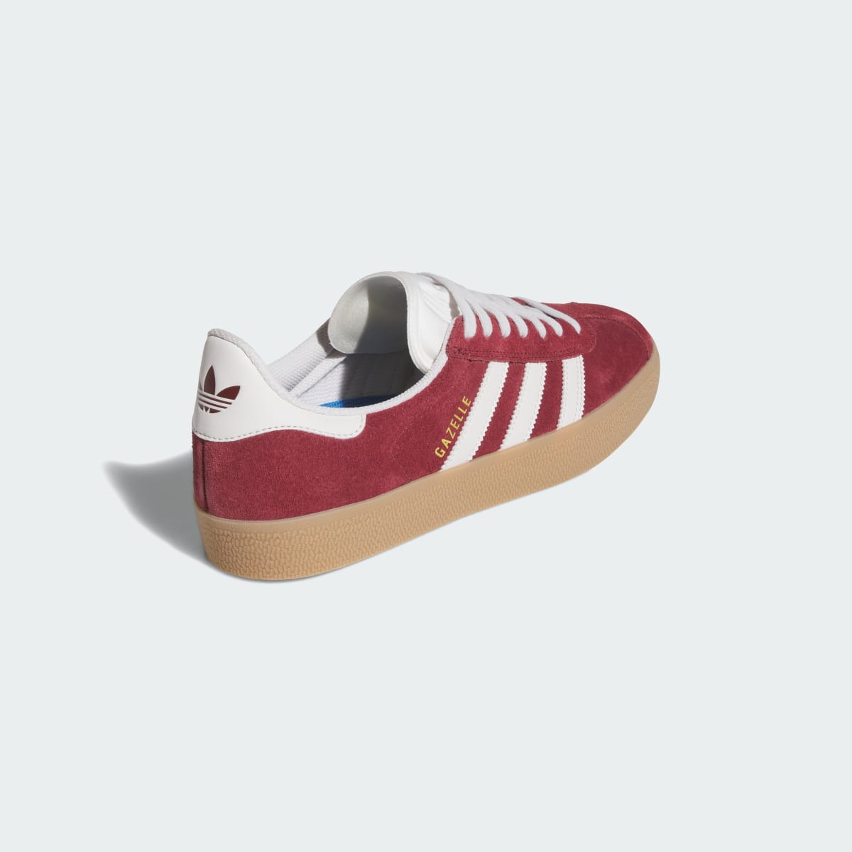 Gazelle Adv Shoes Shadow Red / Crystal White / Gold Metallic - Image 6