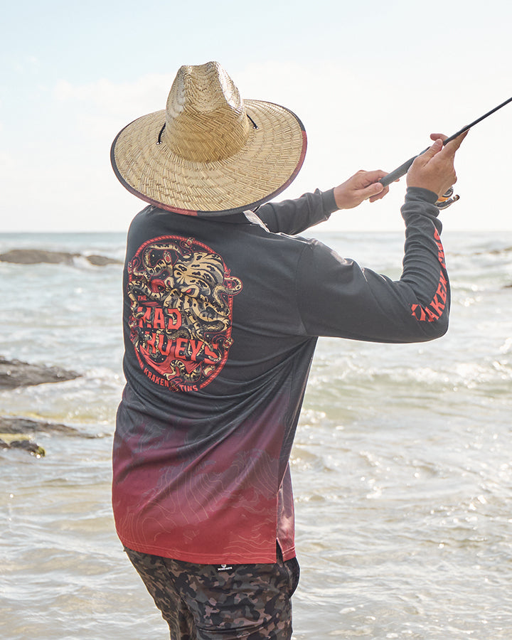 Kraken Tins Upf 50+ Fishing Jersey