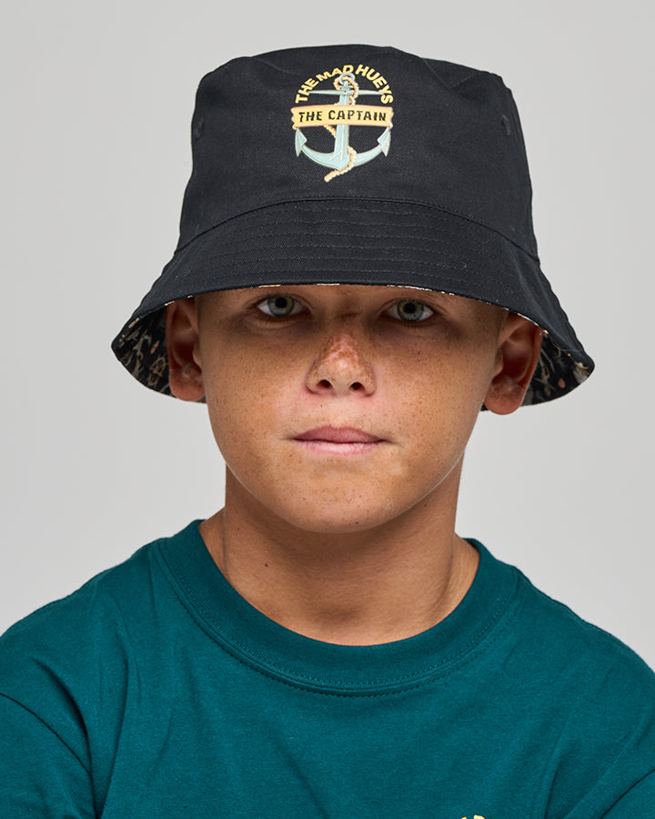 CROC CAPTAIN YOUTH REVERSIBLE BUCKET HAT