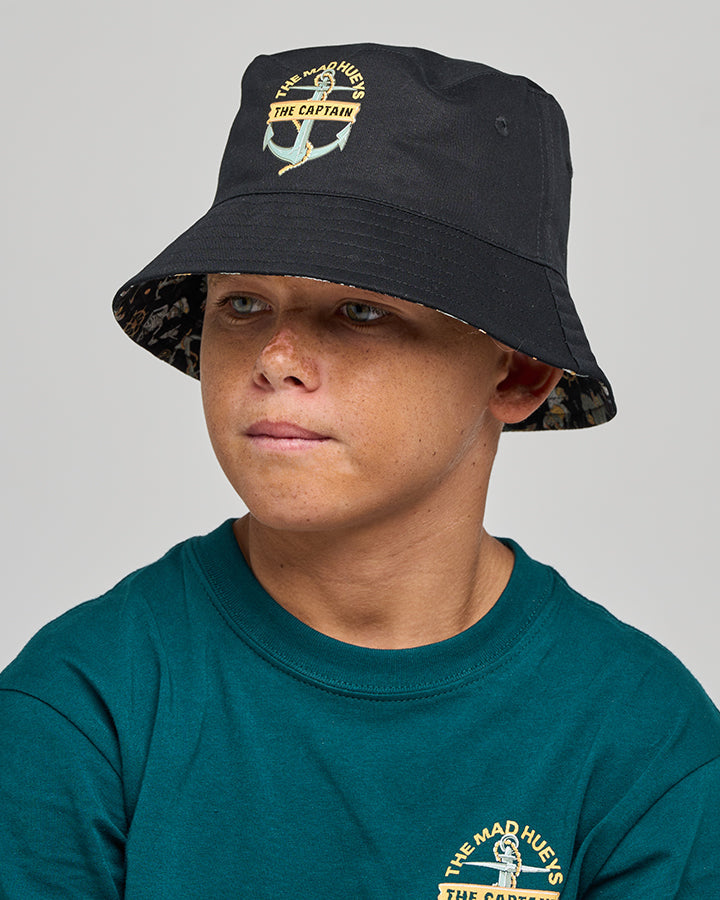 CROC CAPTAIN YOUTH REVERSIBLE BUCKET HAT