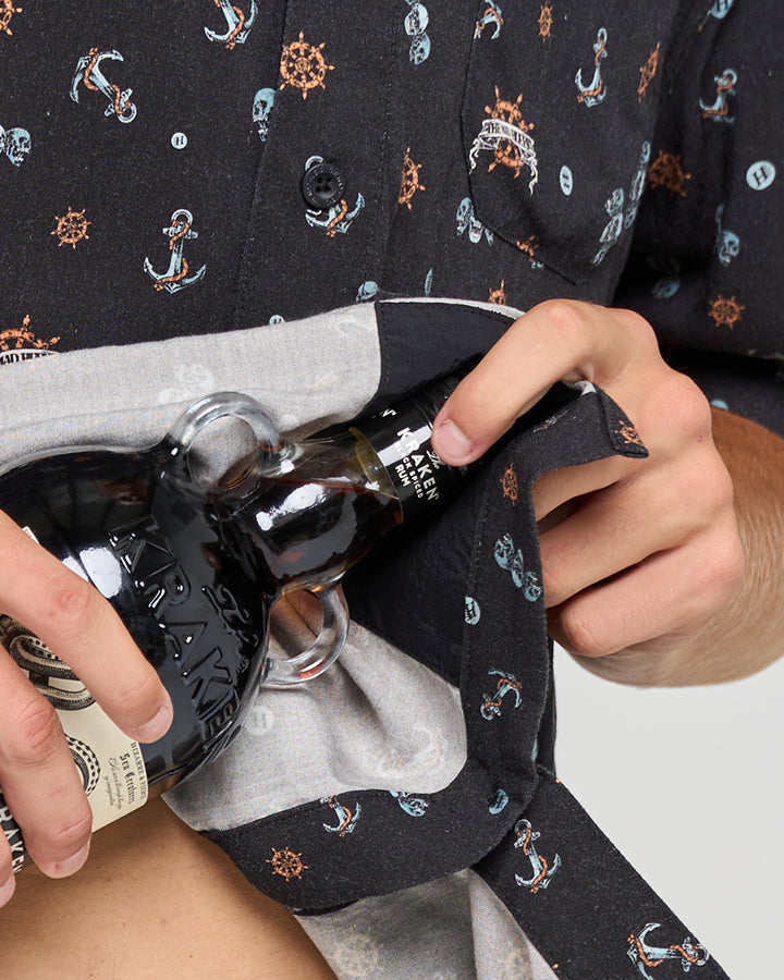 TRIPLE ANCHOR SS WOVEN SHIRT