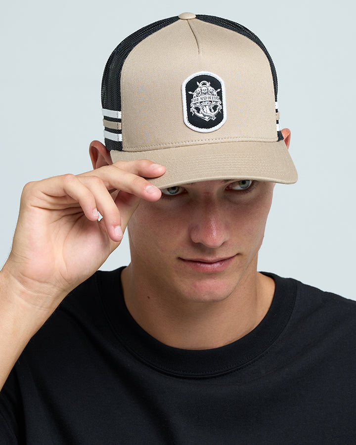 TRIPLE ANCHOR TWILL TRUCKER