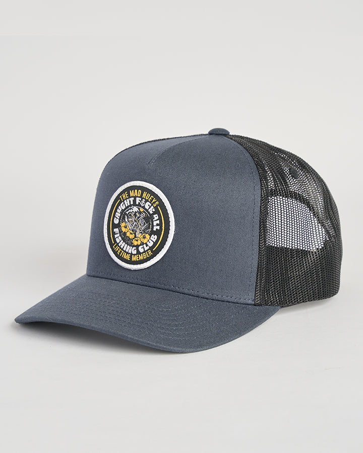 Tropic Caught Fk All Twill Trucker