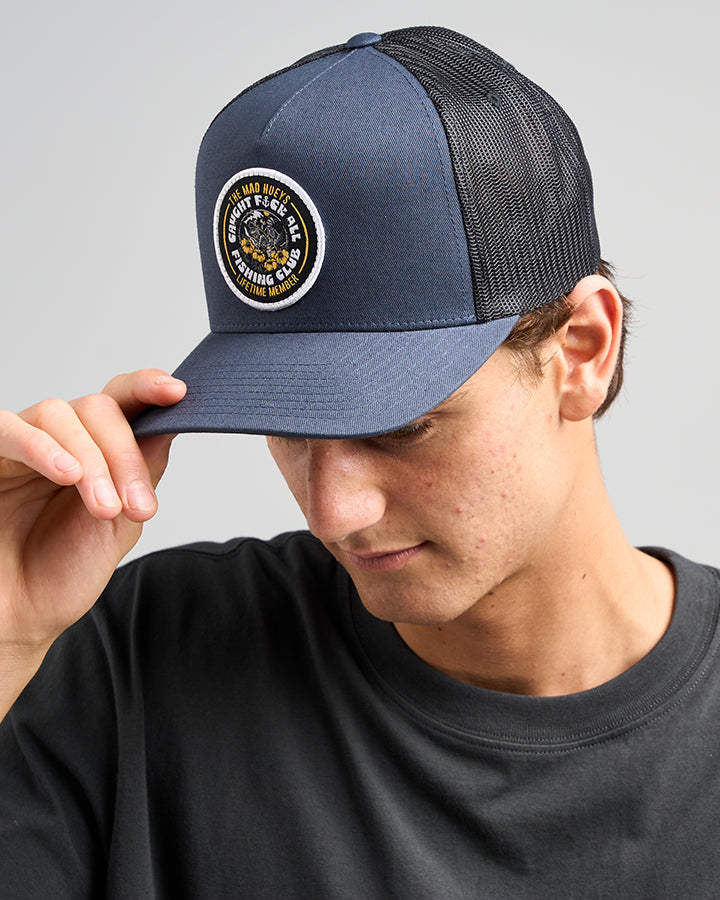 Tropic Caught Fk All Twill Trucker