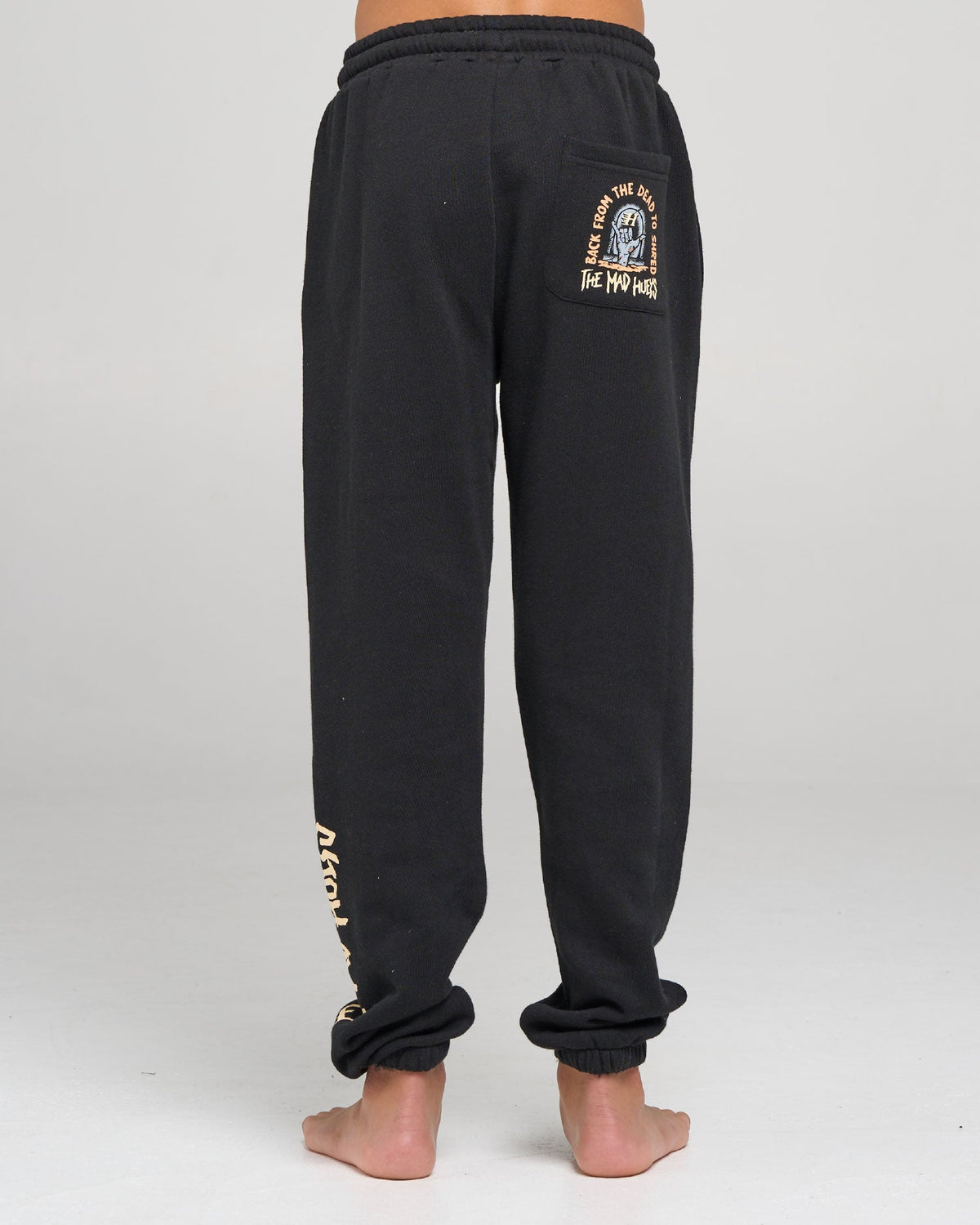 Mens Dead Shred Casual Pant Black - Image 2