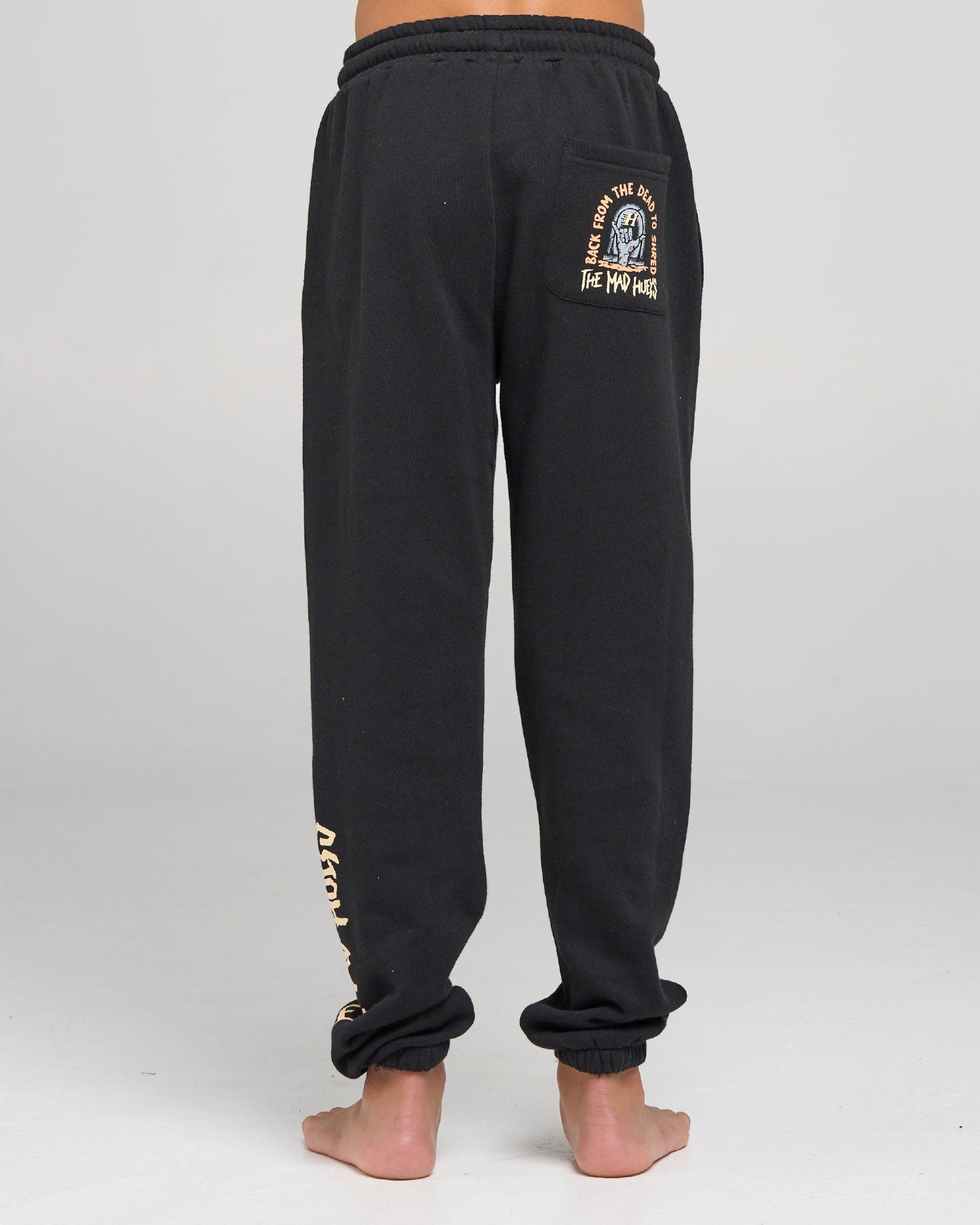 Mens Dead Shred Casual Pant Black - Image 2