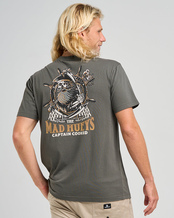 CAPTAIN SHIP FACED SS TEE