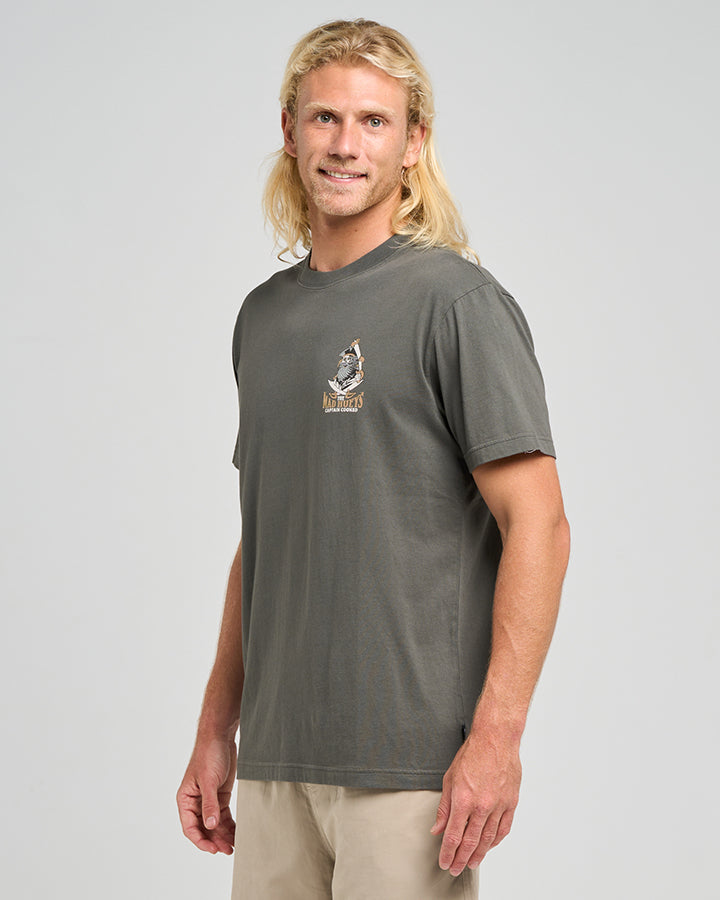 CAPTAIN SHIP FACED SS TEE