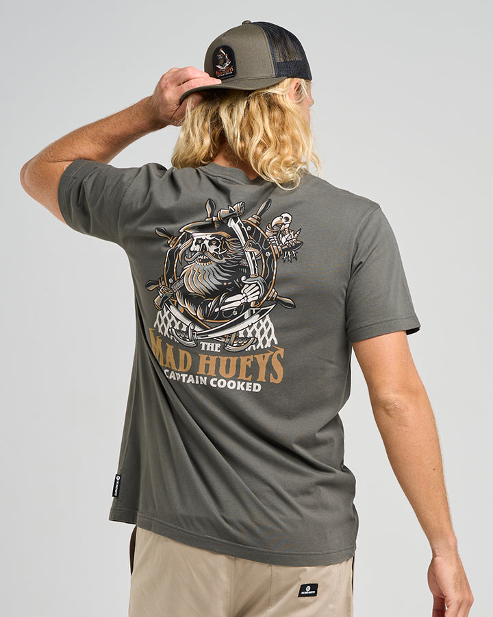 CAPTAIN SHIP FACED SS TEE