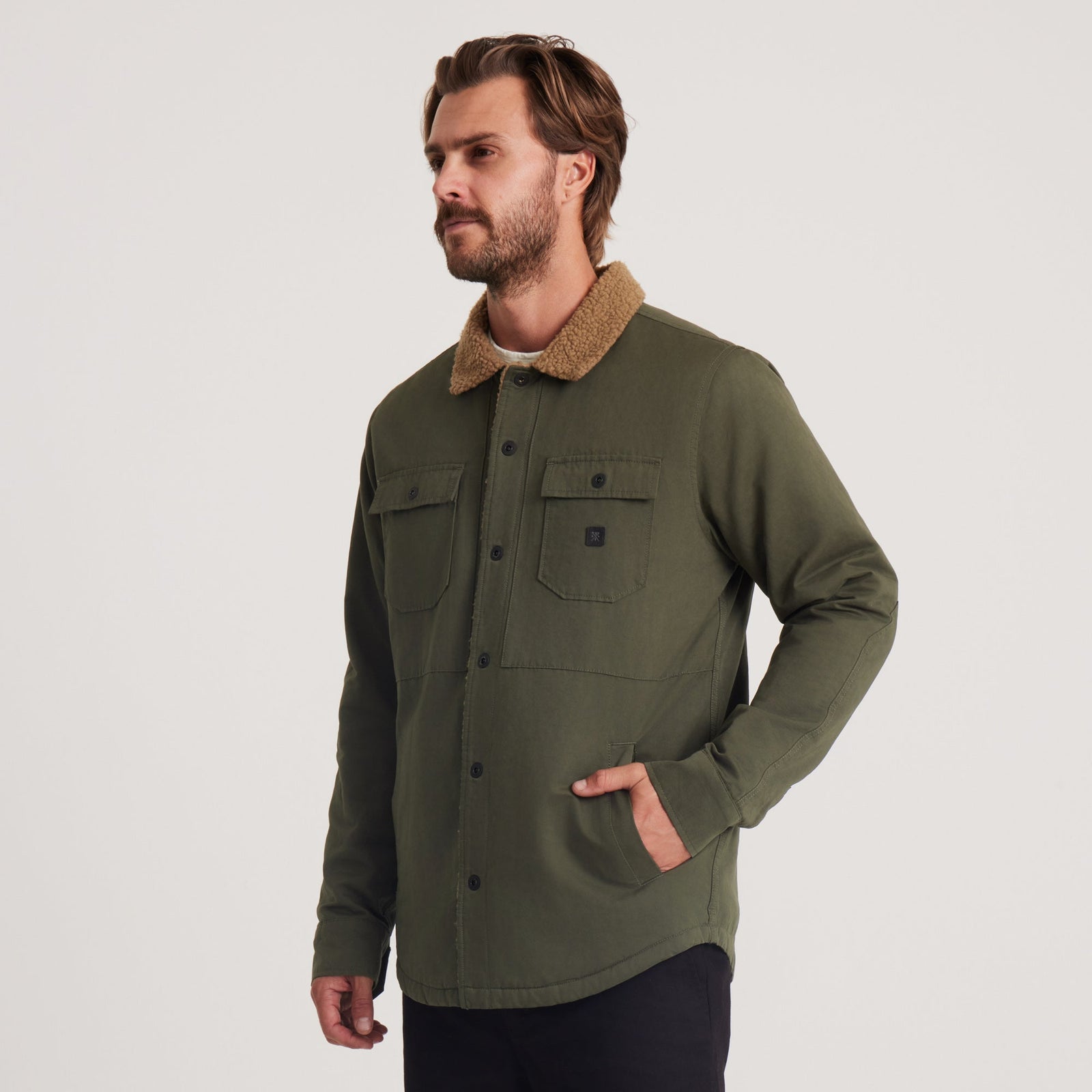 Hebrides Jacket Dark Military - Image 9