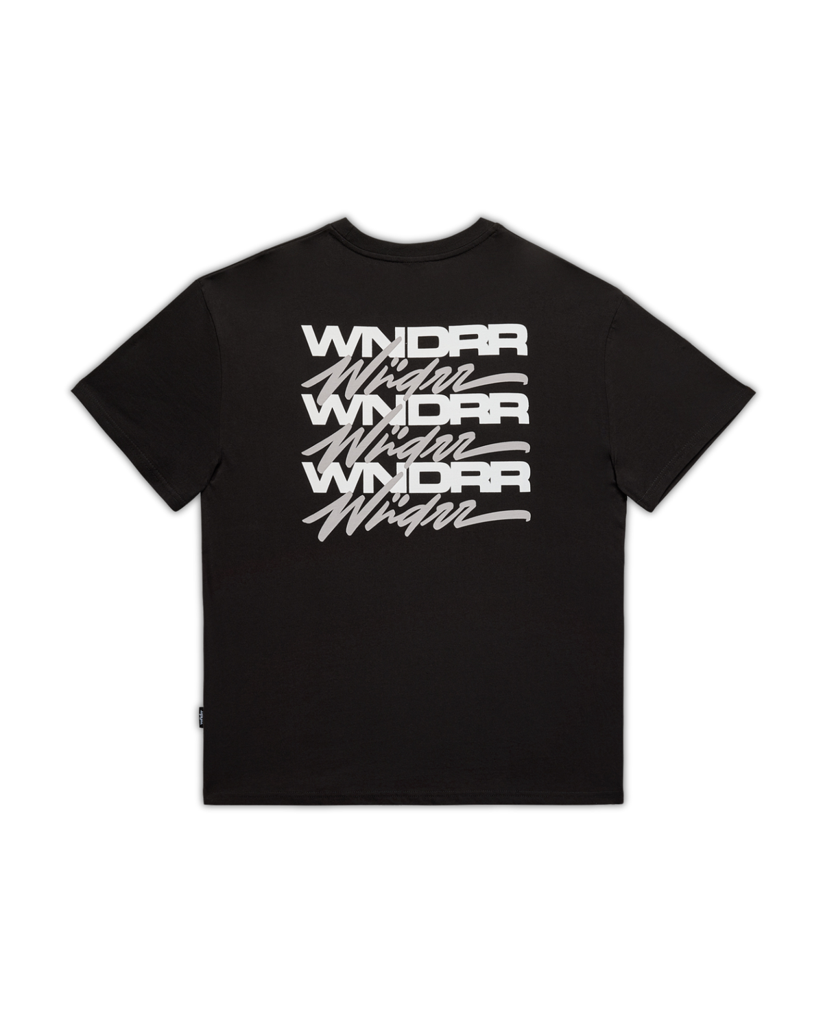 HEX BOX FIT TEE - FADED BLACK