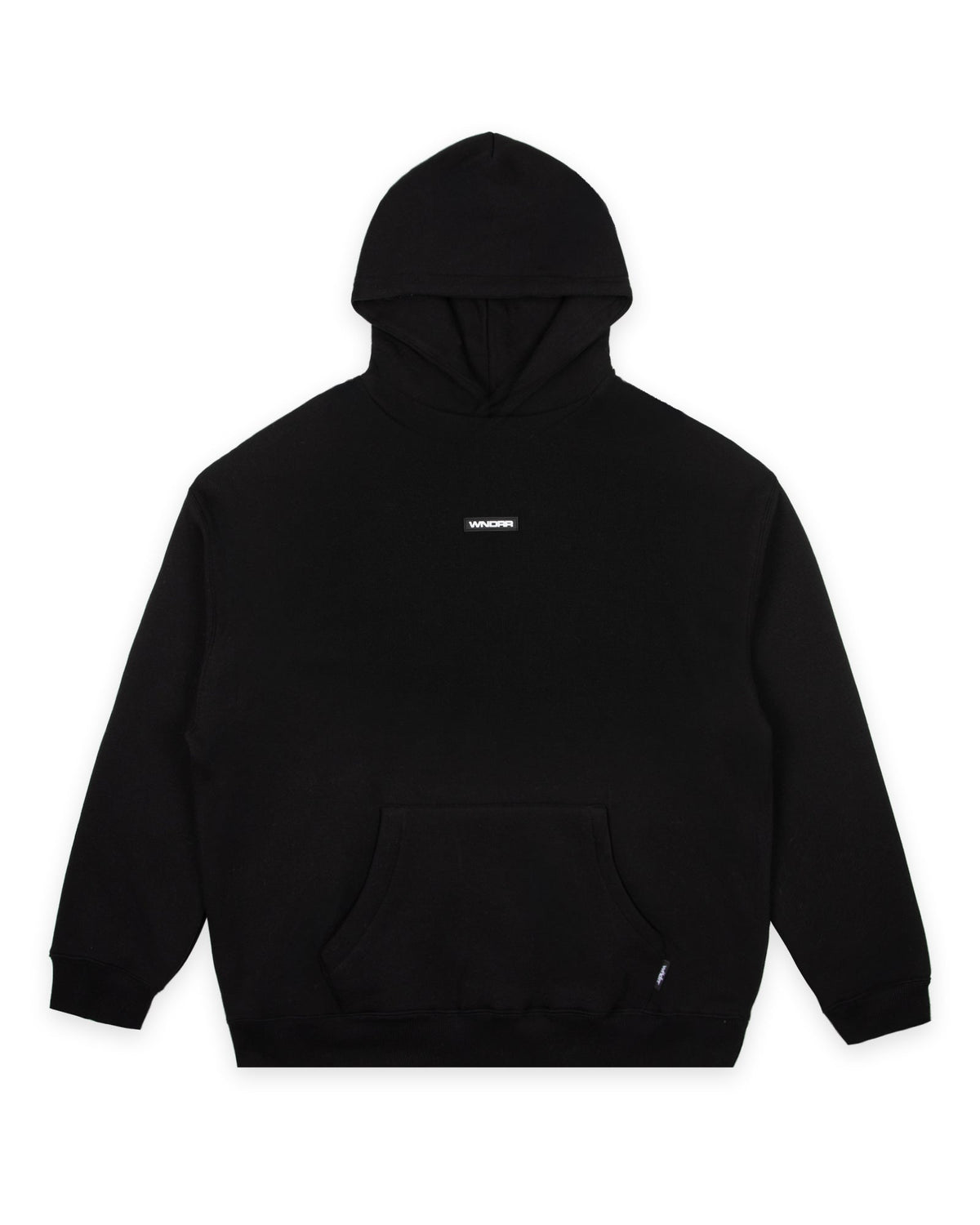 Mens Context Hood Sweater Black - Image 3
