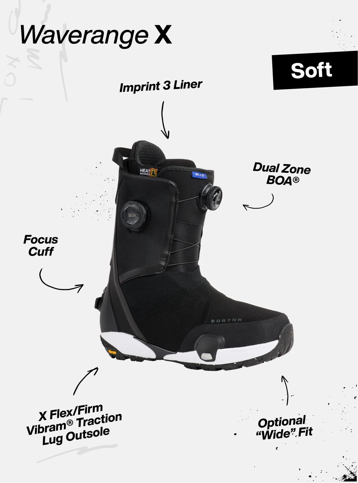 Men's Waverange X Step On Snowboard Boots