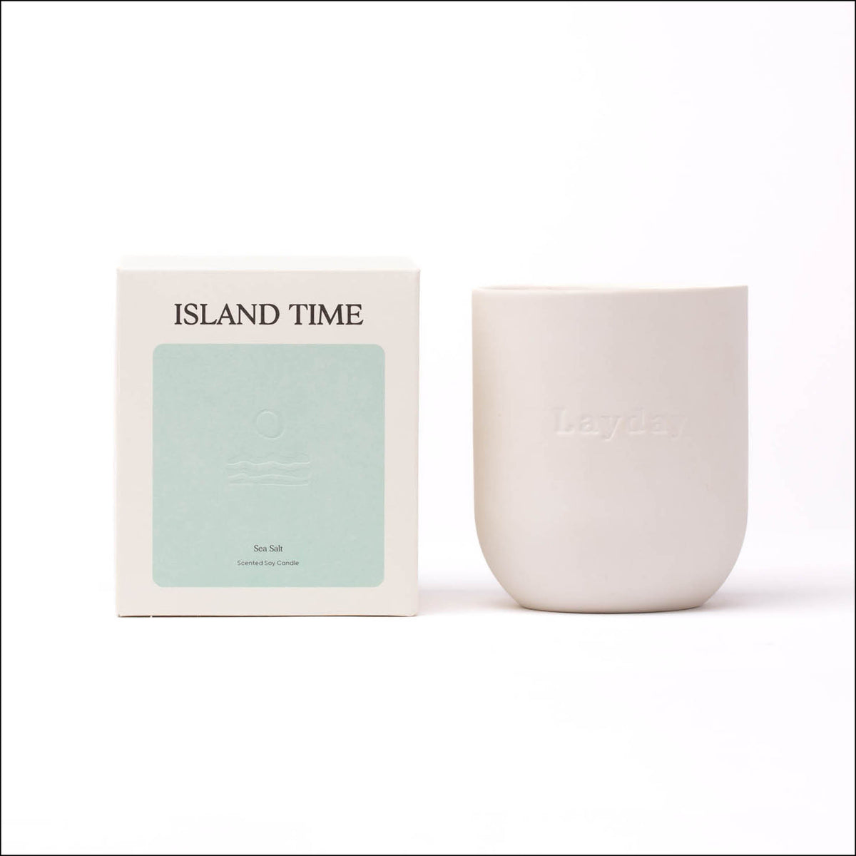 Island Time Candle Sea Salt - Image 1