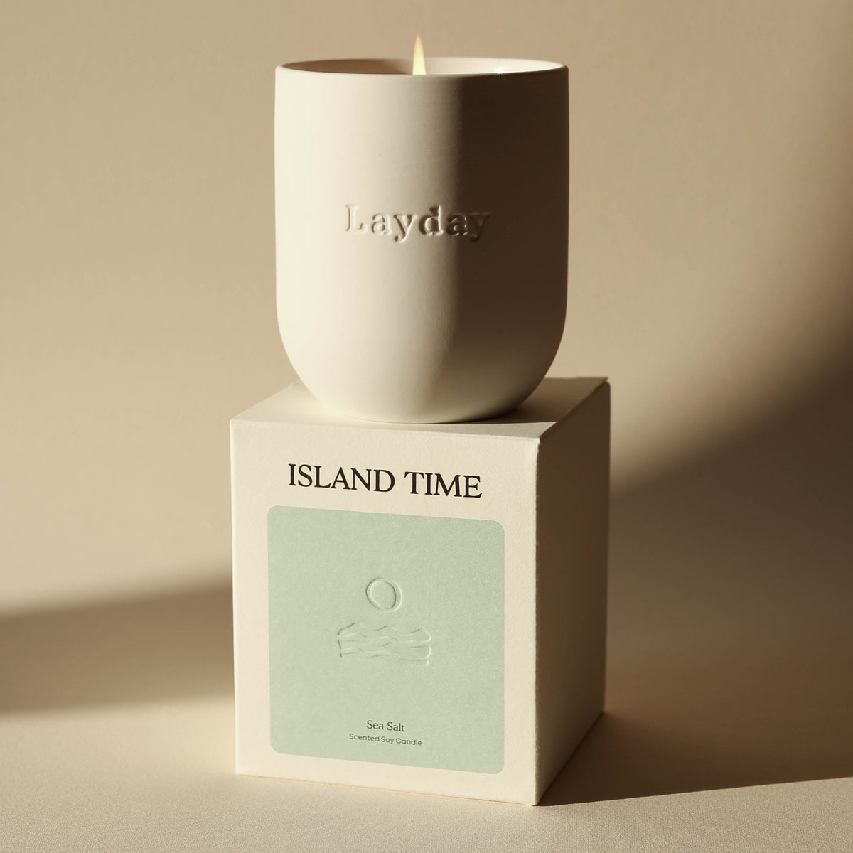 Island Time Candle Sea Salt - Image 2
