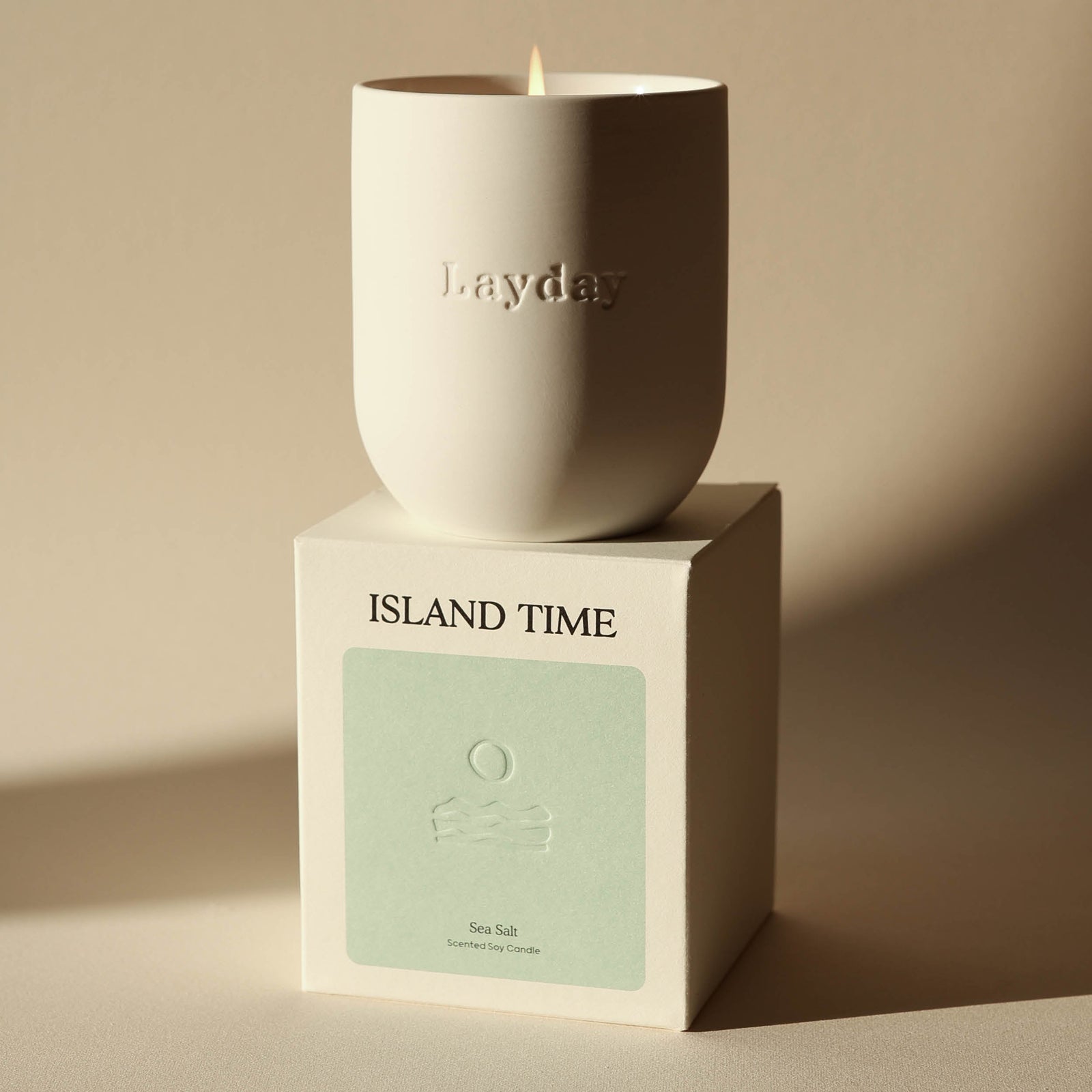 Island Time Candle Sea Salt - Image 2