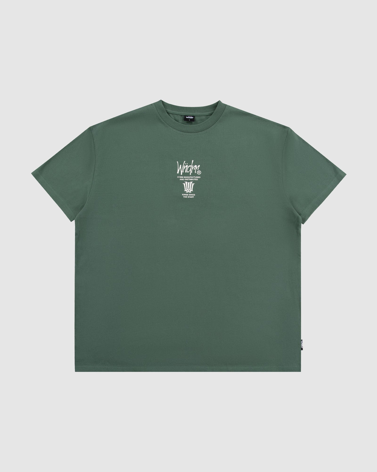 Noise Box Fit Tee - Dark Green