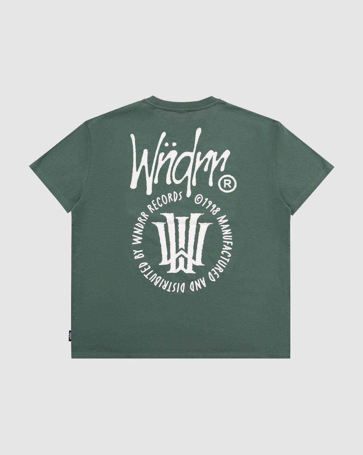 Noise Box Fit Tee - Dark Green