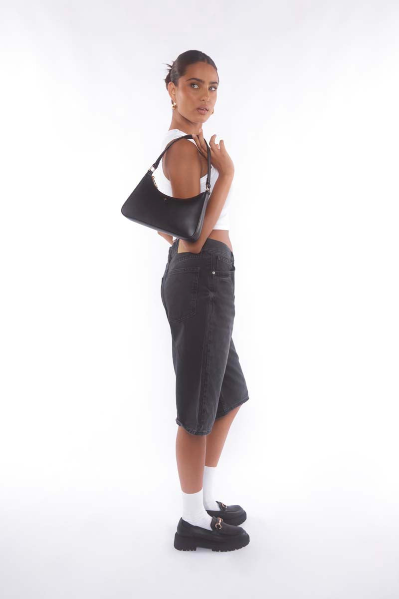Josee Black Smooth / Gold - Image 10