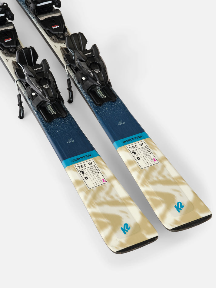 Disruption 76c W Skis w/ ER3 10 Bindings