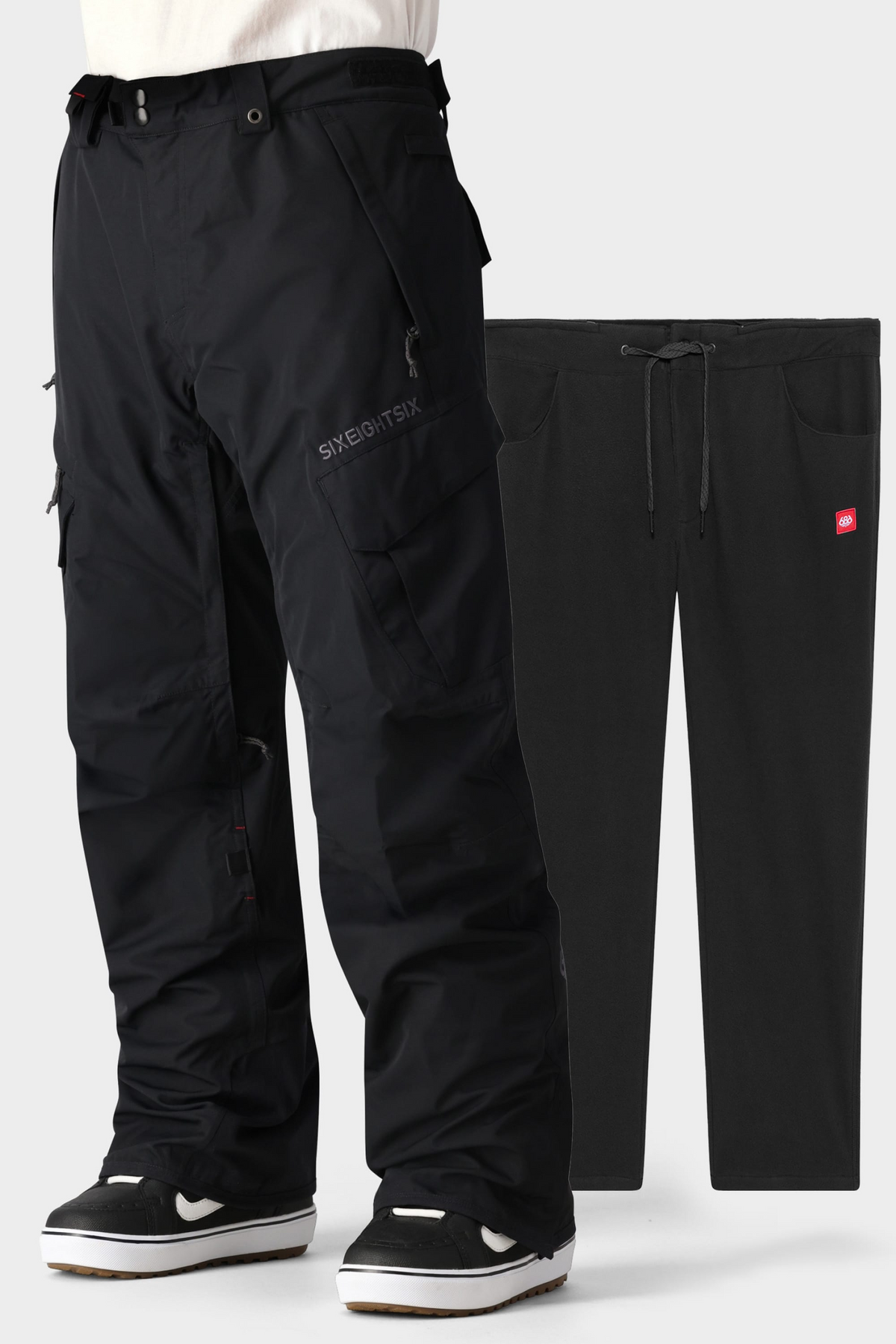 Smarty 3-In-1 Cargo Snowboard Pants 