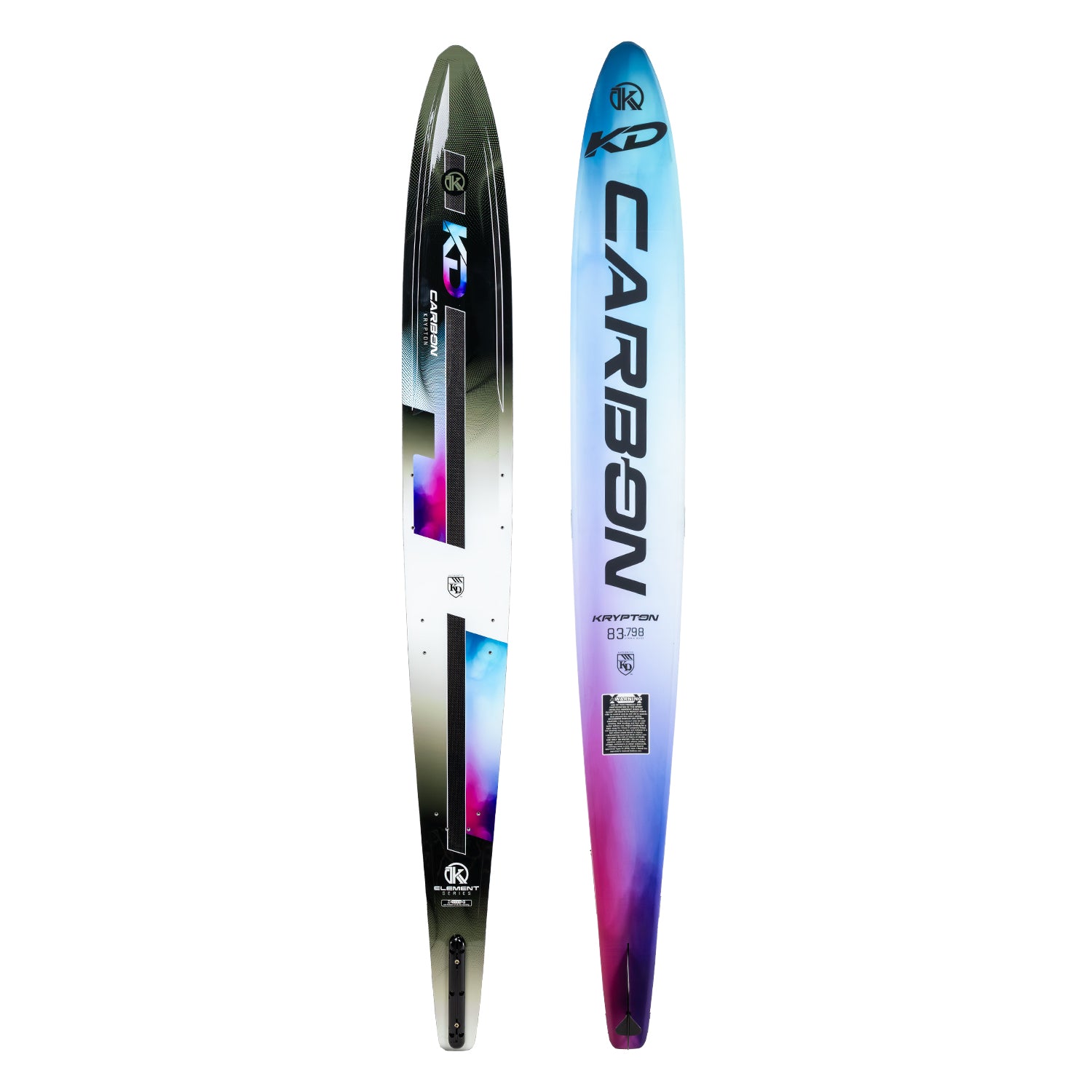 Krypton Carbon Slalom Ski BLACK/GREY - Image 1